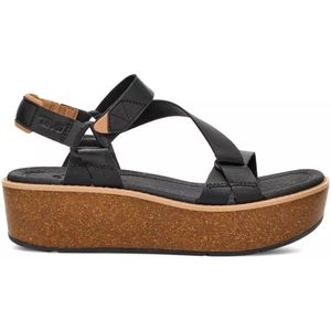 Teva Madera Wedge - dames sandaal - zwart - maat 37 (EU) 4 (UK)