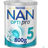 Nestlé NAN OptiPro 5 - Groeimelk voor Baby's vanaf 3 jaar - Voedzame Formule met Essentiële Nutriënten - 1 x 800g
