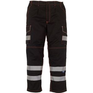 Yoko RWS cargo werkbroek Zwart 46 - long fit