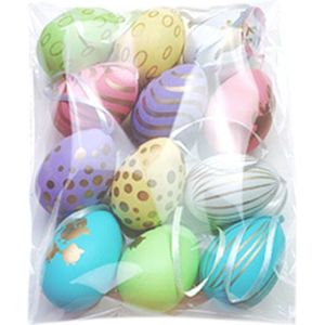 Gadgetpoint | Pasen | Easter | Paashaas | Ophangen | Set van 10 stuks in verschillende kleuren | Paaseieren Colors