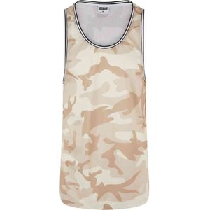 Urban Classics - Camo Mesh Tanktop - S - Beige