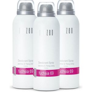 JANZEN Deodorant Spray Fuchsia 69 3-pack