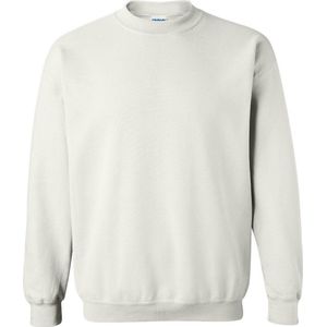 Gildan Zware Blend Unisex Adult Crewneck Sweatshirt voor volwassenen (Wit)