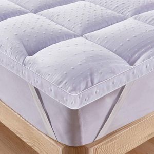 onderbed matrastopper soft, luxe 3D-massage-onderbed, origineel Oeko-TEX, wit, 135x200 cm