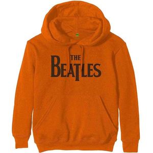 The Beatles - Drop T Logo Hoodie/trui - XL - Oranje