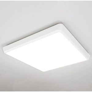 Arcchio - LED plafondlamp - 1licht - Polycarbonaat - H: 5.1 cm - wit - Inclusief lichtbron