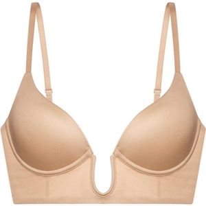 Dorina BH diepe decolleté - Plunge Bh - Sublime Sculpt - 70D - Beige.