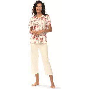 Ascafa pyjama rozen - Wit - Maat - 46