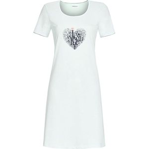 Ringella – Heart Print – Nachtkleed – 2211010 – Helles Lagune - 46