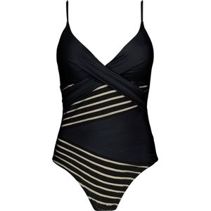 Barts Alira Shaping One Piece Zwart Dames Badpak - Maat 44