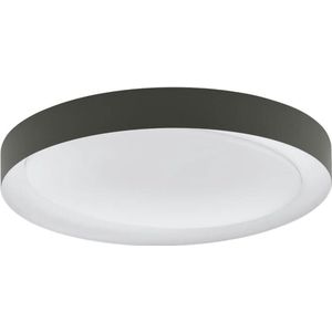 EGLO Laurito Plafondlamp - LED - Ø 49 cm - Wit/Grijs - Dimbaar