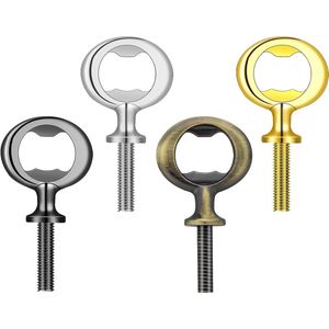 4 stuks metalen flesopeners inzetstukken kits met schroefdraad voor doe-het-zelf project knutselen houtdraaien (draaddiameter .