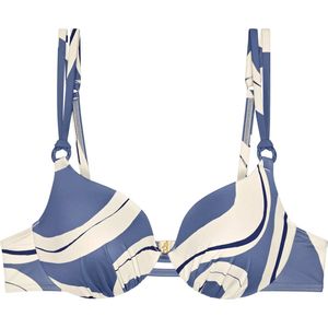 Triumph Summer Allure WP Dames Bikinitopje - Blauw Combi - Maat C44