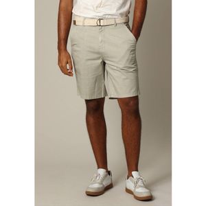 DEELUXE Katoenen short met geometrische details en ritssluiting 29