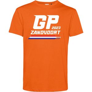 T-shirt kind Pijl GP Zandvoort 2023 | Formule 1 fan | Max Verstappen / Red Bull racing supporter | Oranje | maat 104