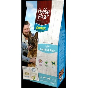 Hobby First Canex Adult Lamb & Rice 12 kg - Hond