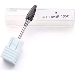 Keramische Nagelboren Gel Fijn Medium Grof - Verwijderen Polijsten Tool Pedicure Manicure Rotary Burr (Medium 1 Pack)