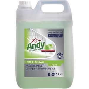 Andy - Professional - Allesreiniger - Appel - Pro Formula - 5L - 1 stuk