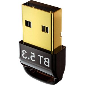 Titel: Nieuwe UPGRADE Bluetooth-adapter voor Pc Bluetooth 5.3 USB Dongle-ontvanger PLUG AND PLAY Compatibel met Windows en Linux (2023)