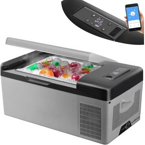 Draagbare Mini Koelkast met Compressor - 15L Koeler voor Auto, Vrachtwagen, Boot en Kamperen