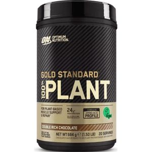 Optimum Nutrition Gold Standard 100% Plant-based Protein - Chocolate - Vegan Protein - Plantaardig Proteine Poeder - Eiwitshake - 684 gram (19 servings)