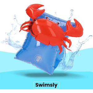 Swimsly® Zwembandjes - Zwembandjes - Zwemveiligheid - Zwemvest - Krab - 3-6 jaar