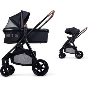 B.Bee kinderwagen Zwart/Bruin