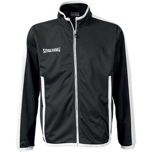 Spalding Evolution Jacket Zwart Magenta maat XL