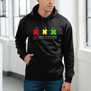 Ajax Hoodie - Bob Marley - Trui - Trainingspak - Sweater - Amsterdam - 020 - Voetbal - Zwart - Heren - Regular Fit - Maat XXL