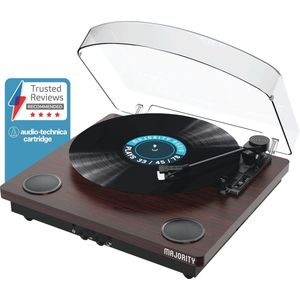 Vinyl Platenspeler met Bluetooth, USB-opname, en Ingebouwde Luidsprekers - 33/45/78 toeren