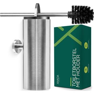 Wc borstel met houder Hangend - Toiletborstel Rvs - Muur - Boren
