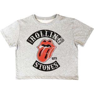 The Rolling Stones - Tour '78 Crop top - M - Grijs