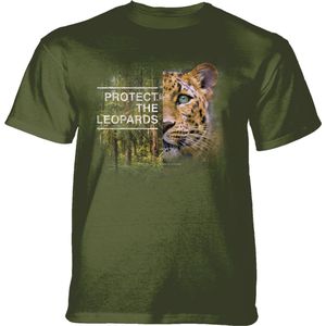 T-shirt Protect Leopard Green KIDS L