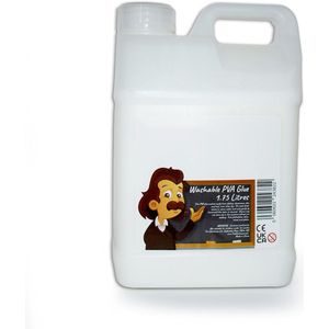 Premium 1.75L Wasbare PVA-Lijm - Eco Craft Lijm Voor School En Slijm - Grote Fles Knutsellijm 1.75 Liter Voor Kinderen En Creatieve Projecten