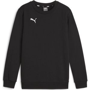 PUMA teamGOAL Casuals Crew Neck Sweat Jr Jongens sporttrui - Puma Black-Puma White