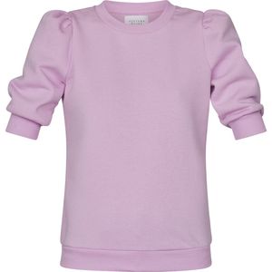 SISTERS POINT N.peva-puff.ss Dames trui - Soft Pink - Maat XS