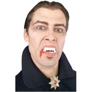 Rubies vampier tanden - volwassenen - kunstgebit - Halloween/Horror thema - Dracula