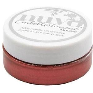 Nuvo Embellishment mousse - Antique red 1408N