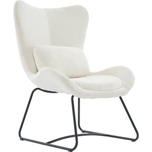 sweeek - Fauteuil, nina, b 75 x d 78 x h 101cm