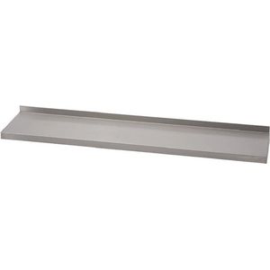 Gastro M RVS Wandplank Zonder Steunen 140x40cm GN185