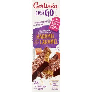 Gerlinea Easy Go Afslank Maaltijdrepen Karamel 2x60g