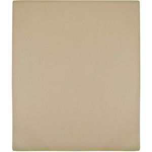 vidaXL Hoeslaken jersey 90x200 cm katoen taupe