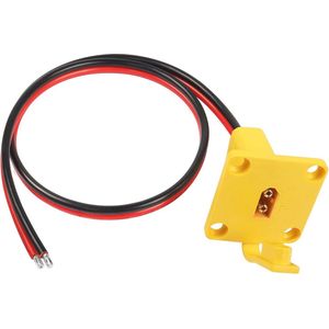 Adapter XT60 naar Blankdraad - Oplaadkabel voor Zonnepanelen, E-bikes en FPV Monitoren (60 cm)
