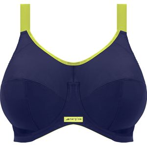 Elomi ENERGISE UW SPORTS BRA Dames Sportbeha - Navy - Maat 80J