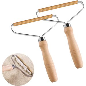 2 Stuks Draagbare Pluisverwijderaars - Herstelt Kleding en Stoffen - Lint Remover/Lintroller/Fuzz Shaver