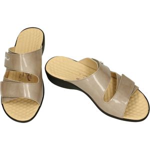 Vital -Dames - taupe - slippers & muiltjes - maat 39