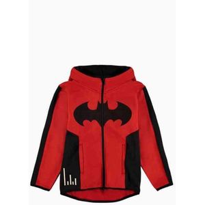 DC Comics Batman - Tech Vest Met Capuchon Kinderen - Kids 122 - Rood