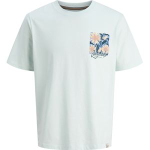 JACK&JONES - JORNEW PALM BACK TEE SS C.N SS - Heren - T-shirts