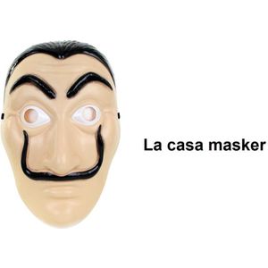 La Casa de Papel Dali Masker - Film serie halloween horror griezel thema feest festival