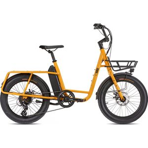 Uco Steel elektrische transportfiets city geel